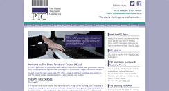 Desktop Screenshot of pianoteacherscourse.org